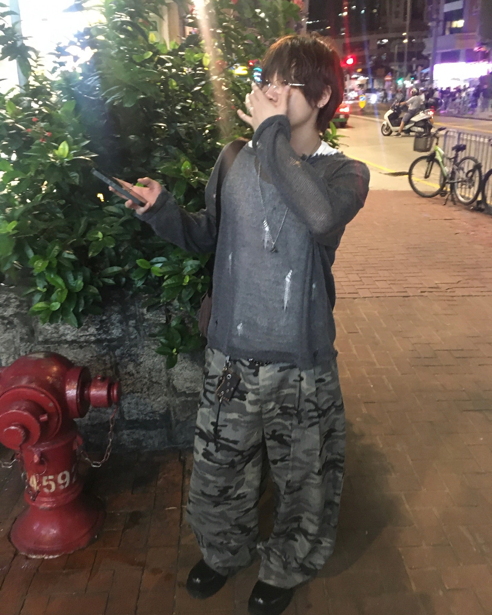 camo baggy pants (men wear)