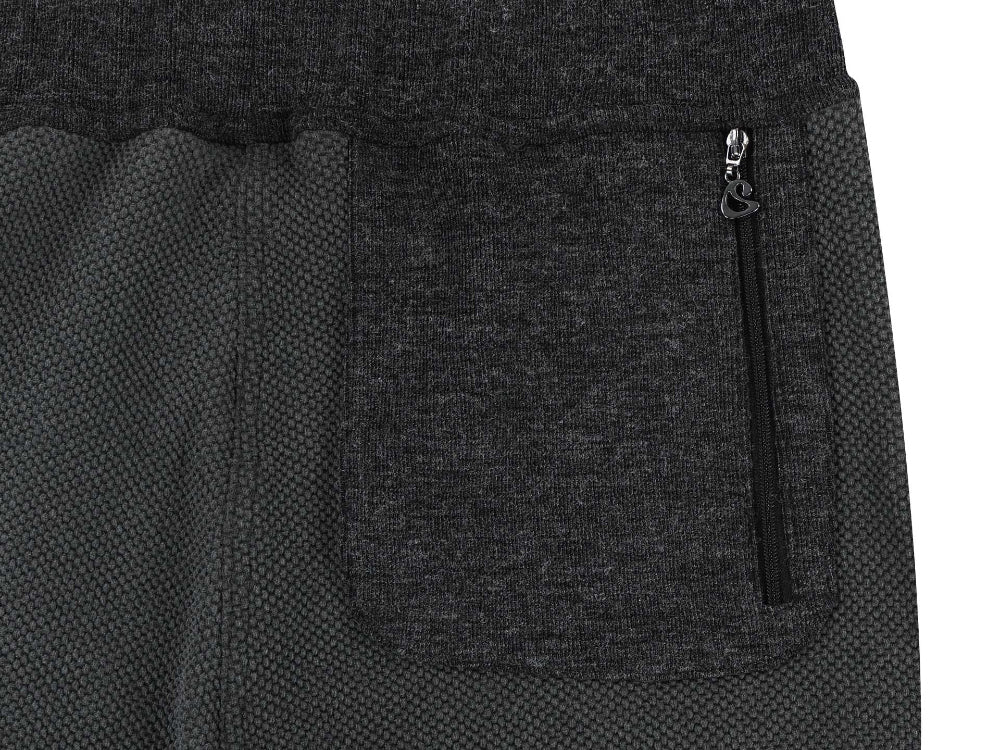 ✪【𝘱𝘳𝘦-𝘰𝘳𝘥𝘦𝘳】coyseio ribbed band pants (charcoal)