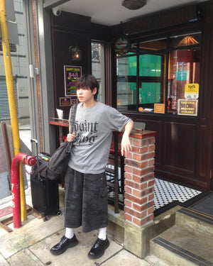 (in stock) saint washed tee (light grey)