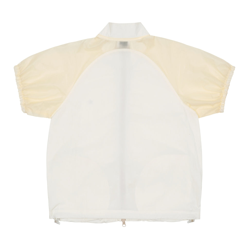 TCM SHIRRING HALF WINDSTOPER (IVORY/BEIGE)