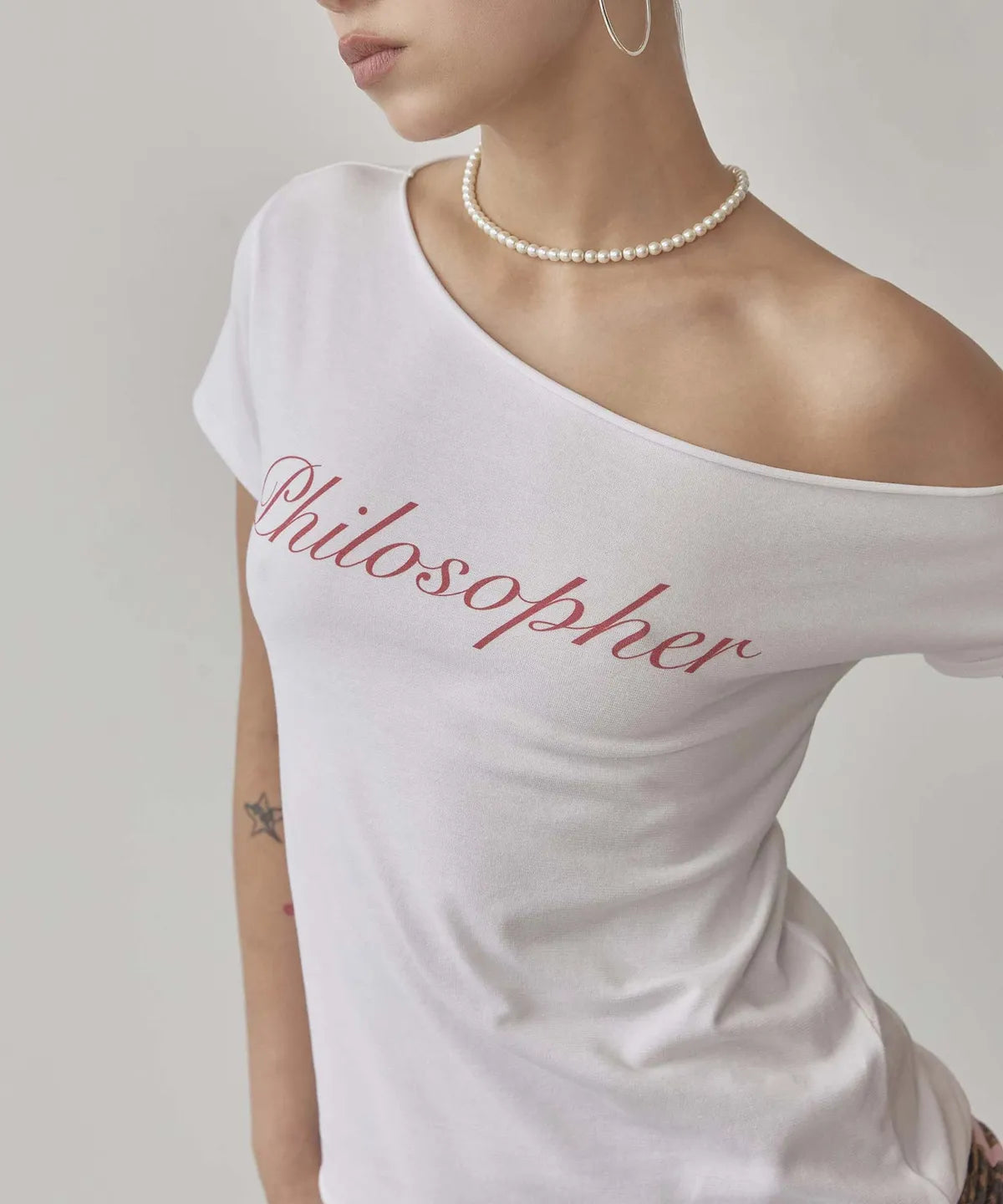 【𝘱𝘳𝘦-𝘰𝘳𝘥𝘦𝘳】SCULPTOR Hook Me Up Layered Tee White
