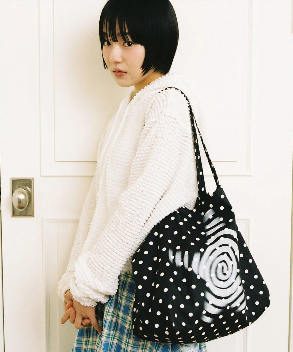 【𝘱𝘳𝘦-𝘰𝘳𝘥𝘦𝘳】WEBHOUSE Twister Star Tote Bag Dot