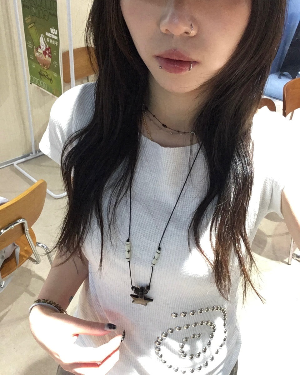star beaded necklace (buy 3 for gift)