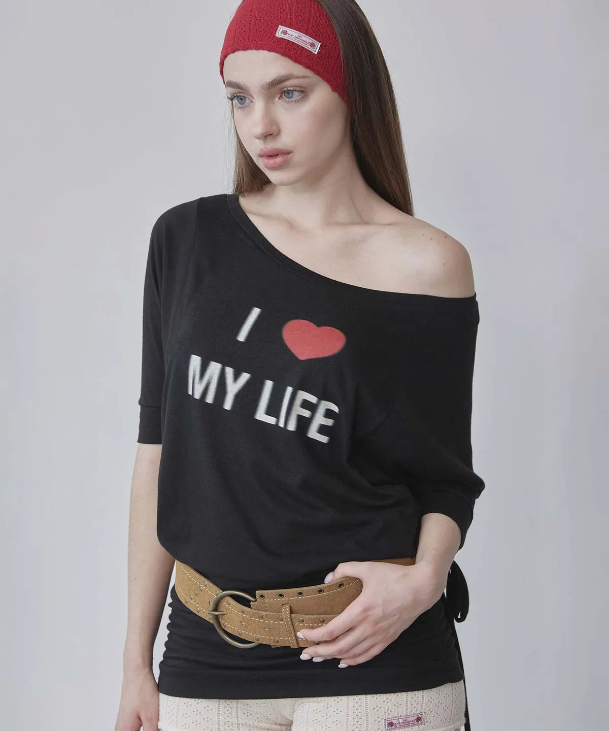 【𝘱𝘳𝘦-𝘰𝘳𝘥𝘦𝘳】SCULPTOR Tie Sleeve Tee Black