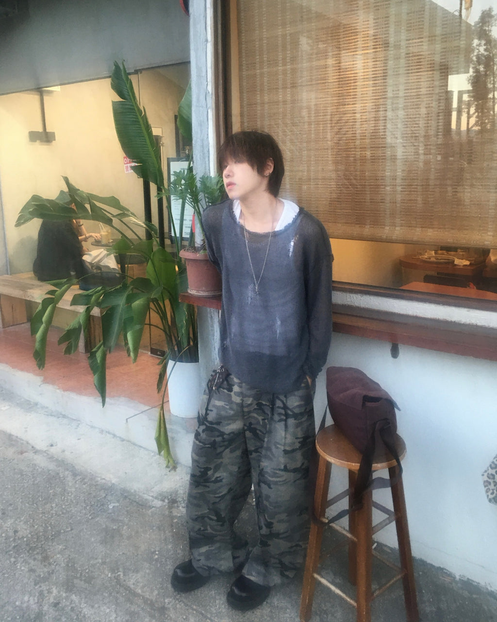 camo baggy pants (men wear)