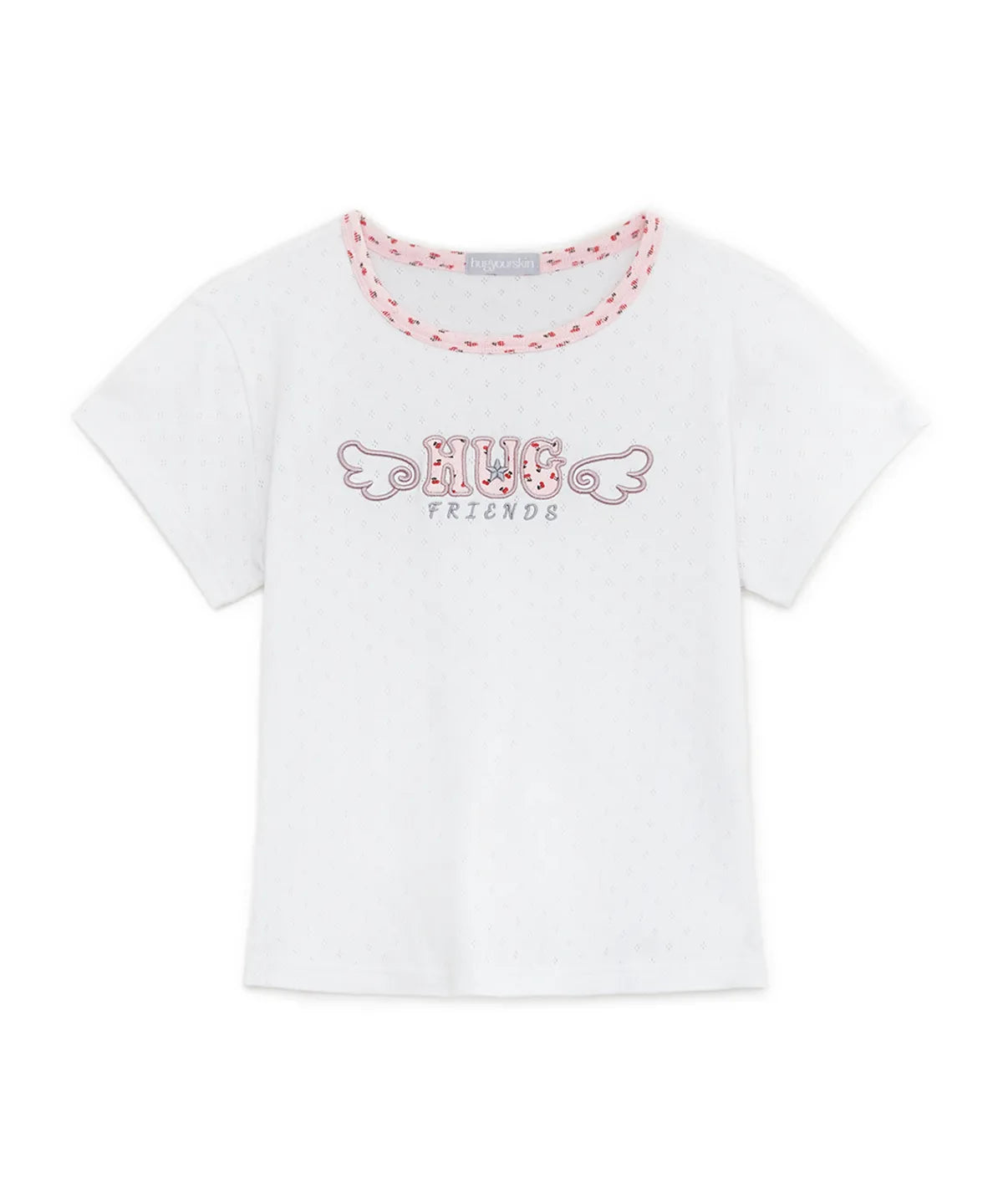 HUGYOURSKIN HUG FRIENDS TEE (WHITE)