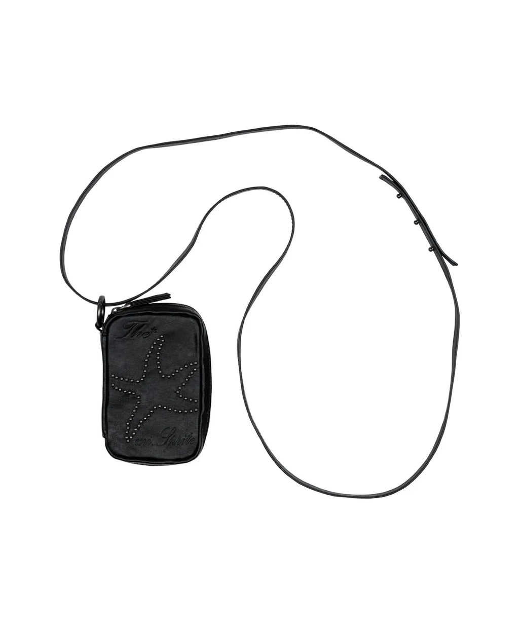 TCM starfish stud mini pouch (black)