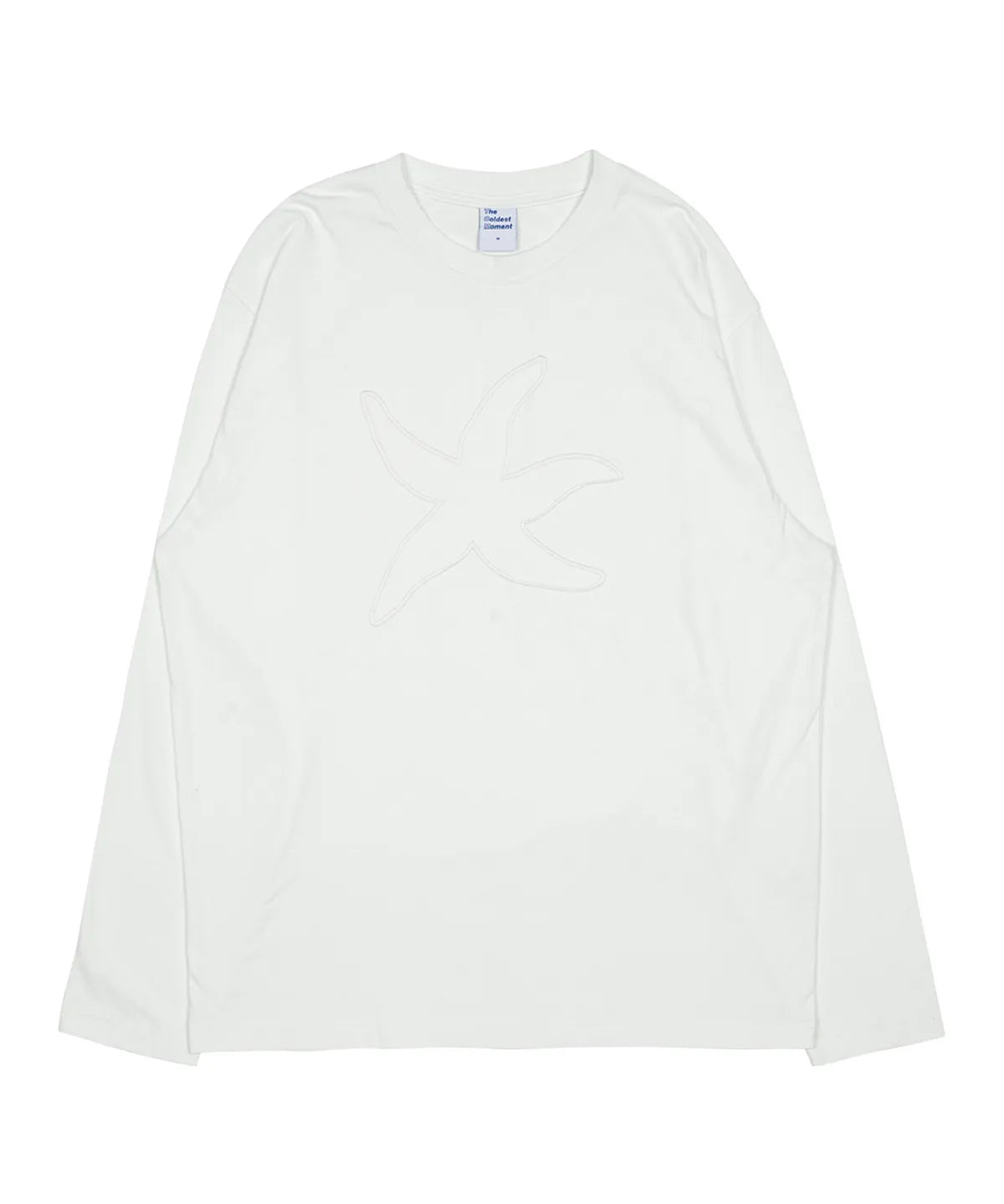 TCM vintage logo long sleeve (white/ivory)