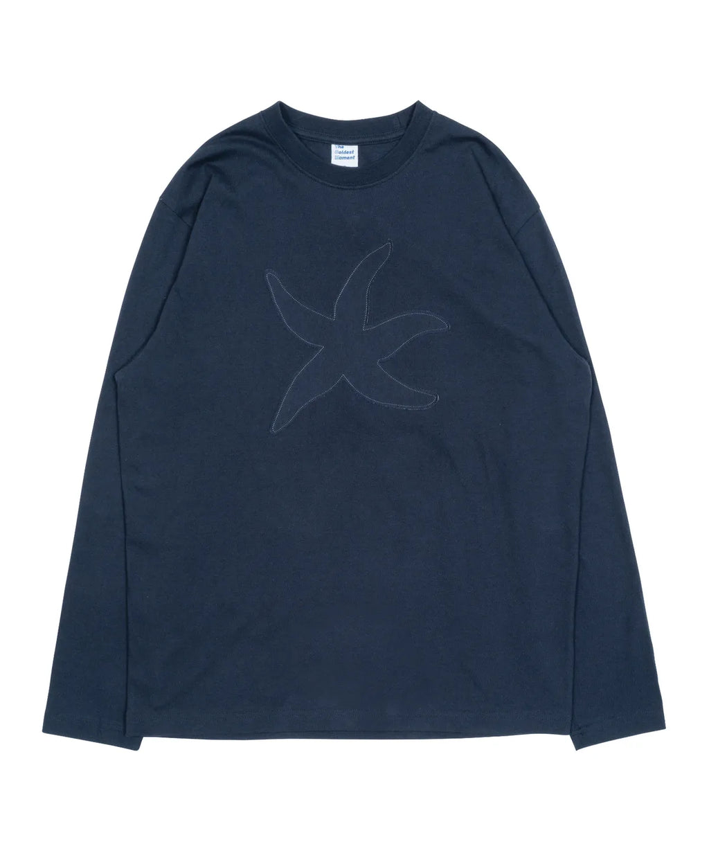 TCM vintage logo long sleeve (navy)