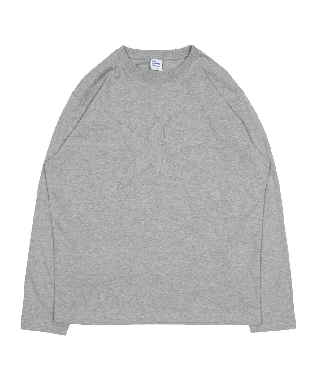 TCM vintage logo long sleeve (grey)