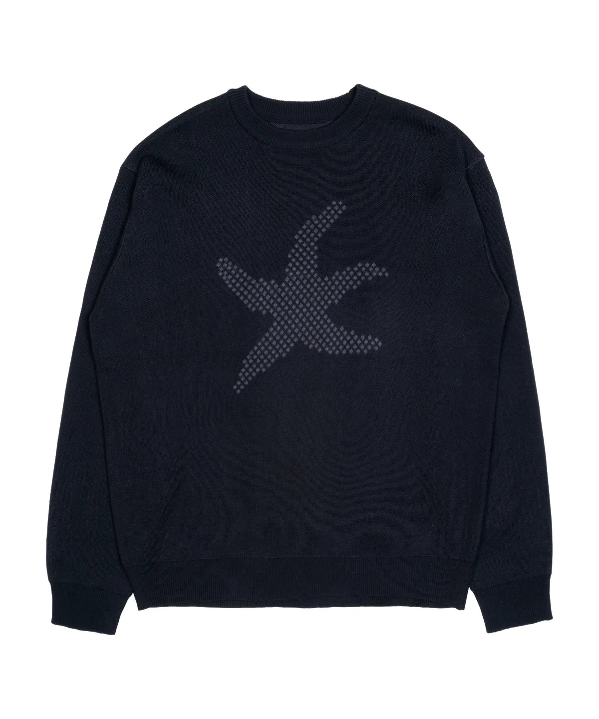 TCM starfish logo knit (navy)