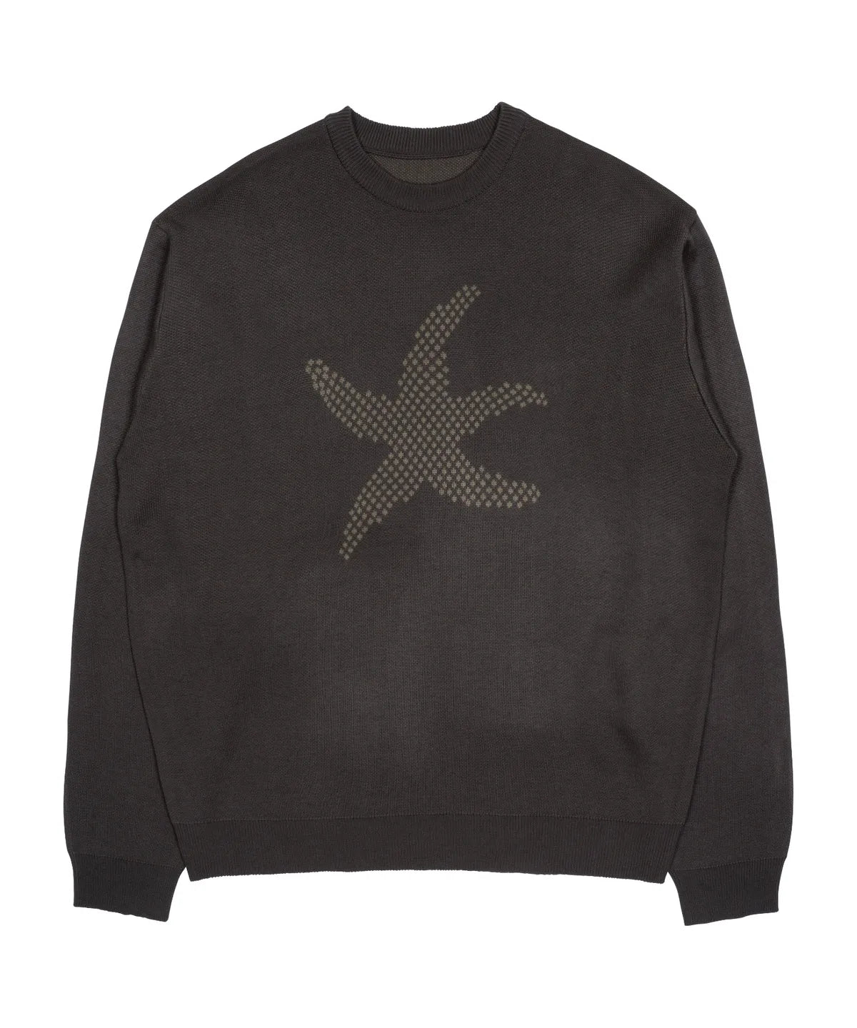 TCM starfish logo knit (charcoal)