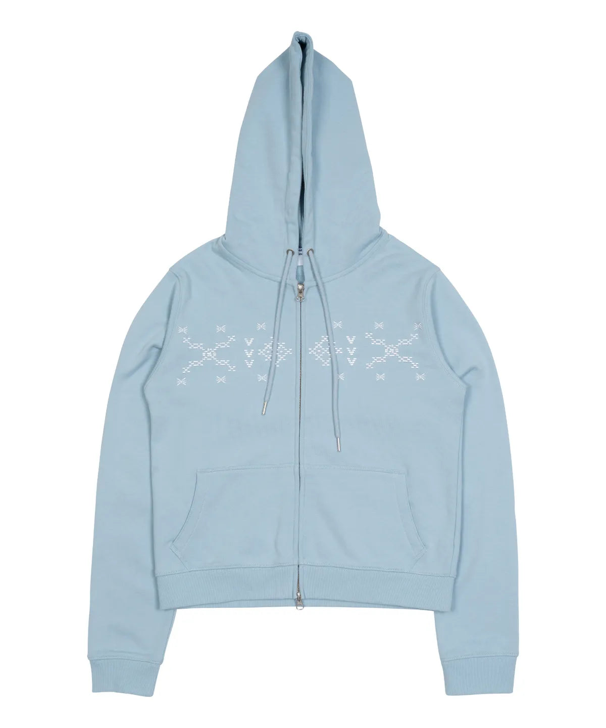 TCM nordic hooded zip-up (sky blue)