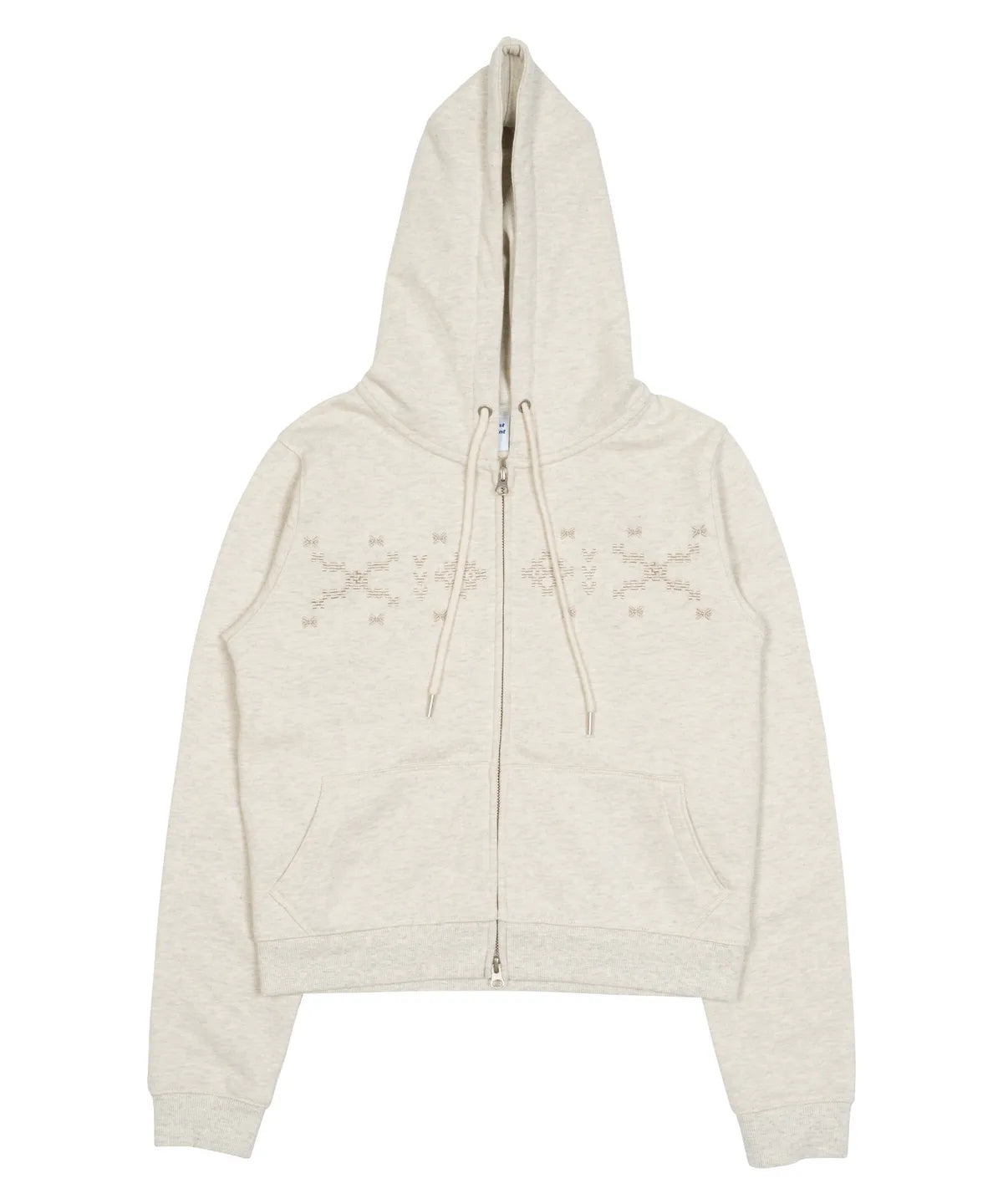 TCM nordic hooded zip-up (oatmeal)