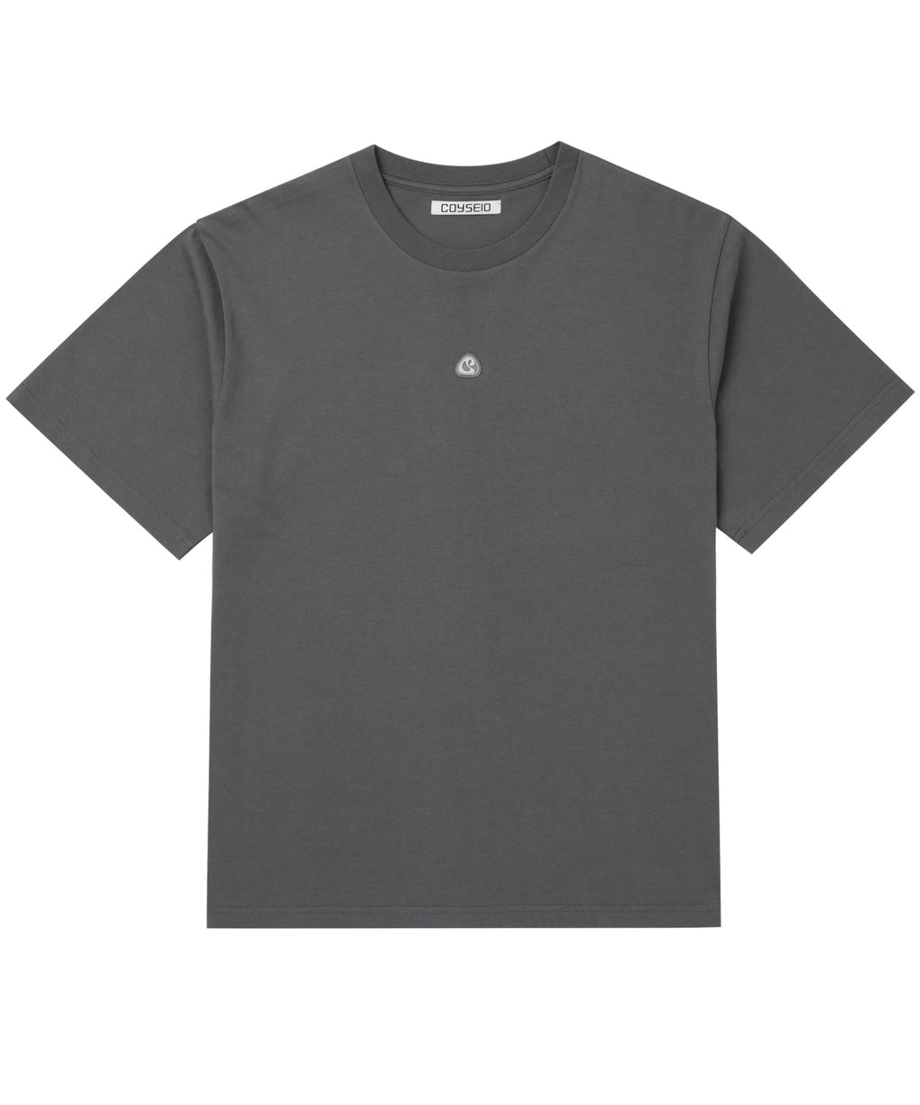 ✪【𝘱𝘳𝘦-𝘰𝘳𝘥𝘦𝘳】coyseio symbol logo regular t-shirt (3 color)