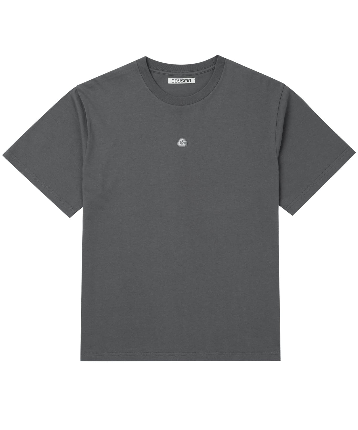 ✪【𝘱𝘳𝘦-𝘰𝘳𝘥𝘦𝘳】coyseio symbol logo regular t-shirt (3 color)