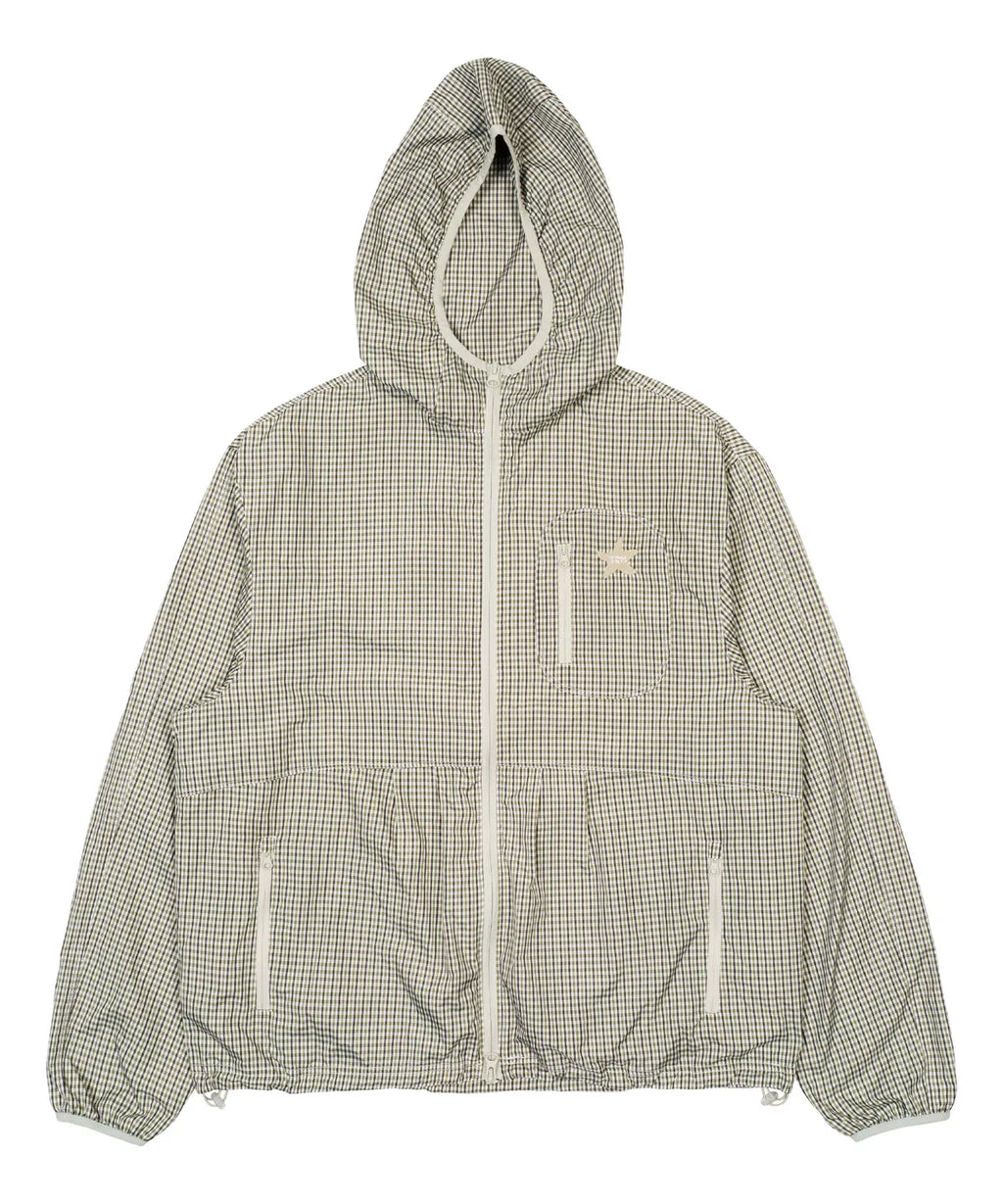 TCM starfish mini check windstopper (green)