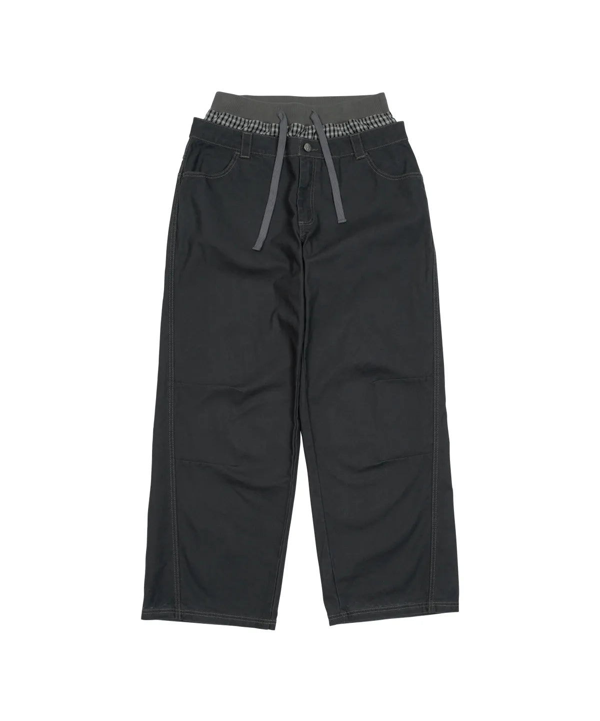 TCM trunk layered pants (charcoal)