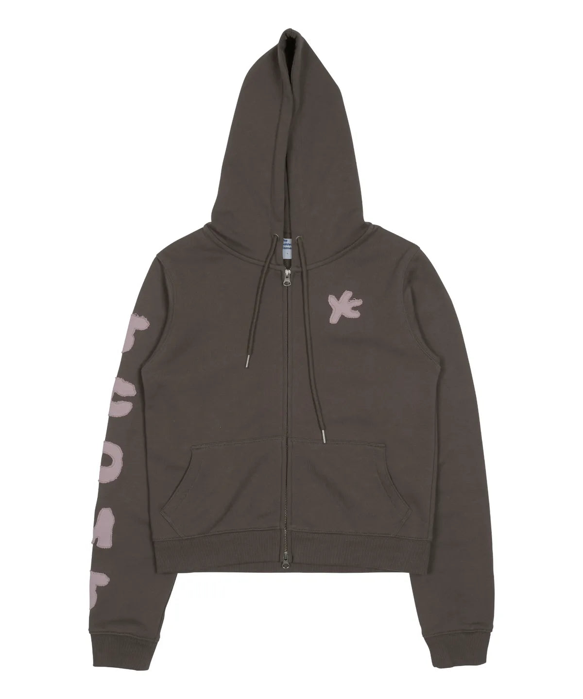 TCM tcdmt hooded zip-up (brown)
