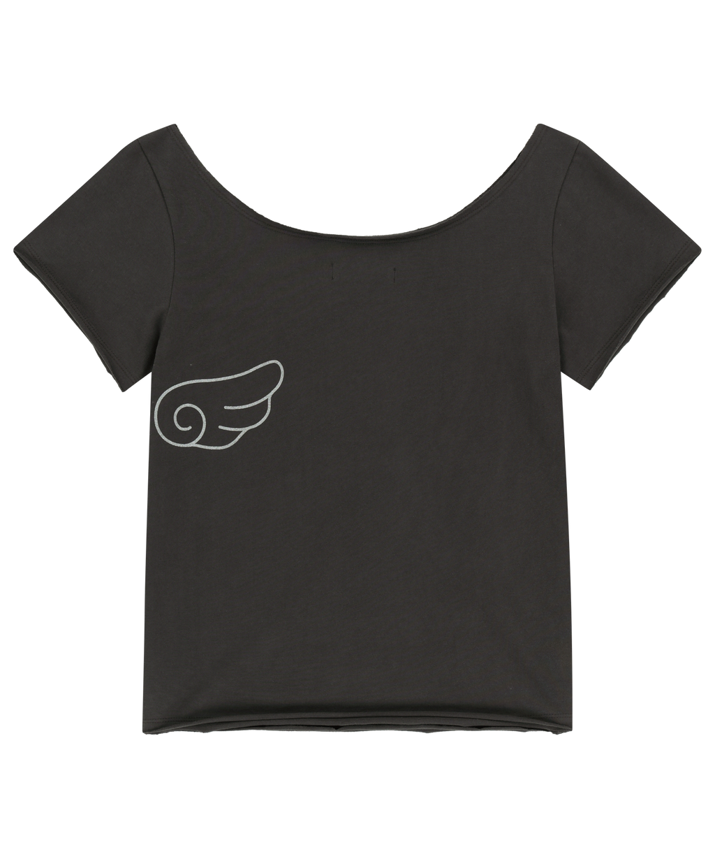 ✪【𝘱𝘳𝘦-𝘰𝘳𝘥𝘦𝘳】coyseio 03 wing t-shirt (2 color)