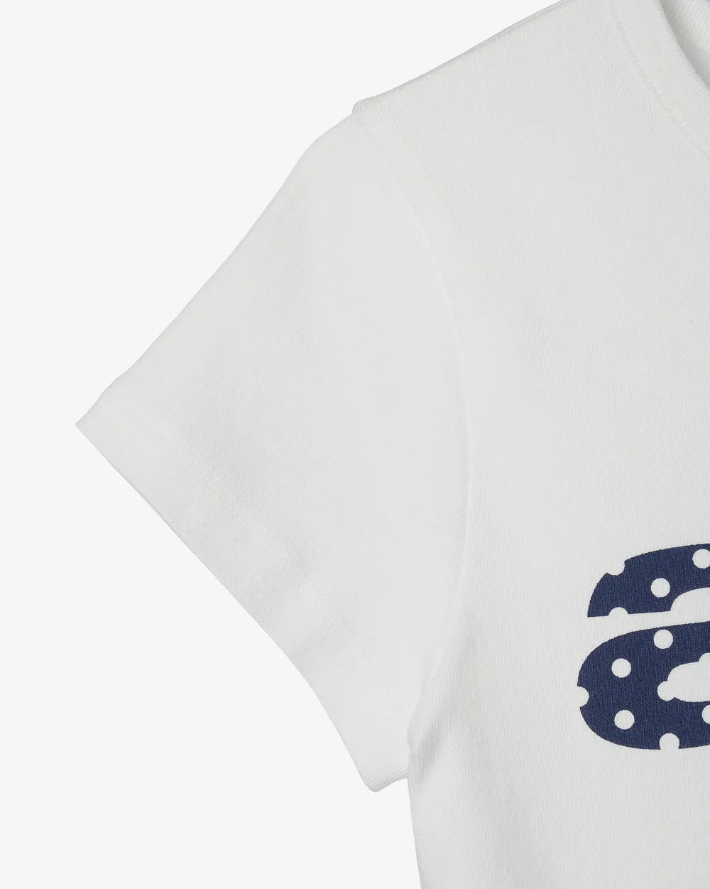 AEAE DOT SMALL LETTER TEE (WHITE)