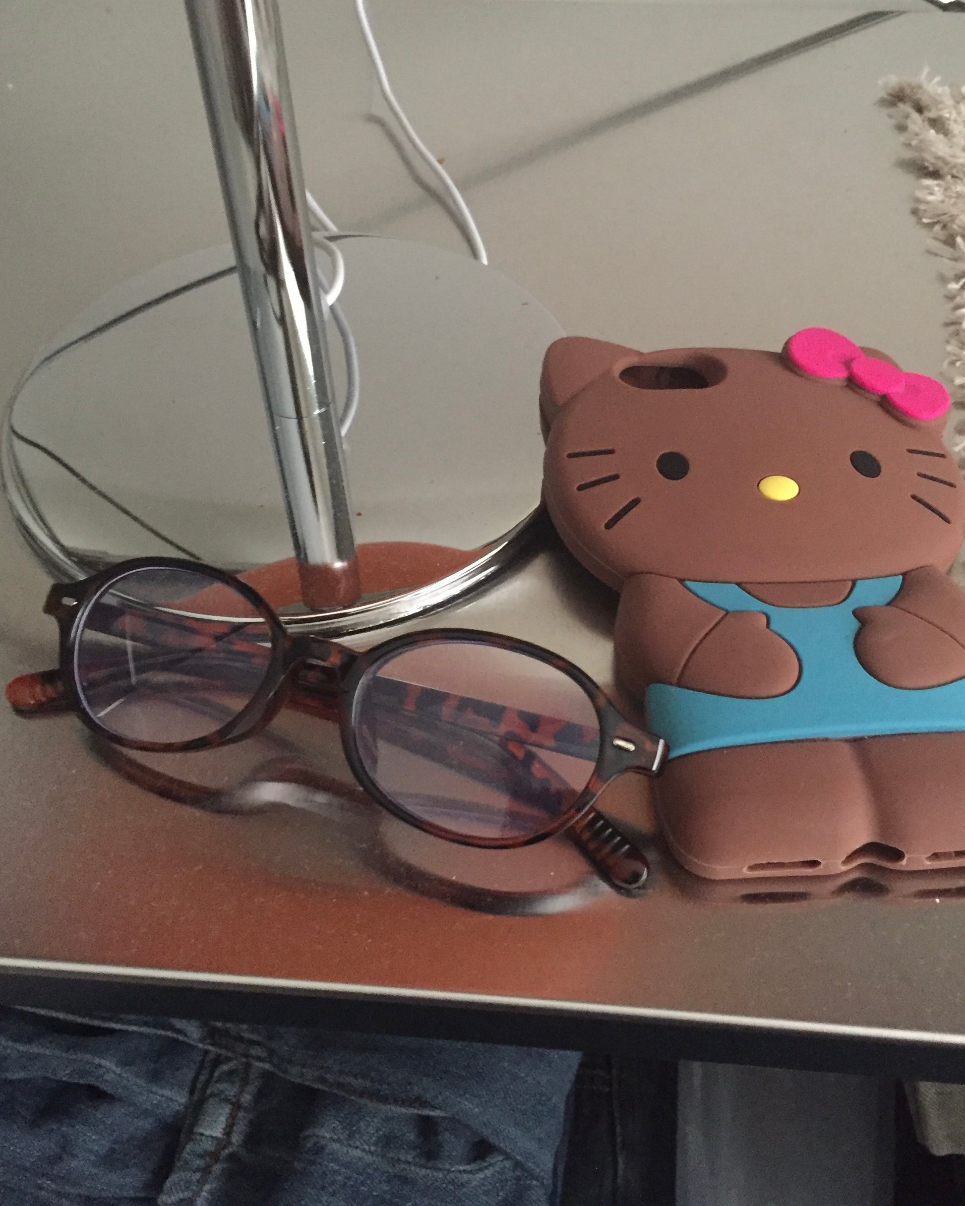 leopard glasses
