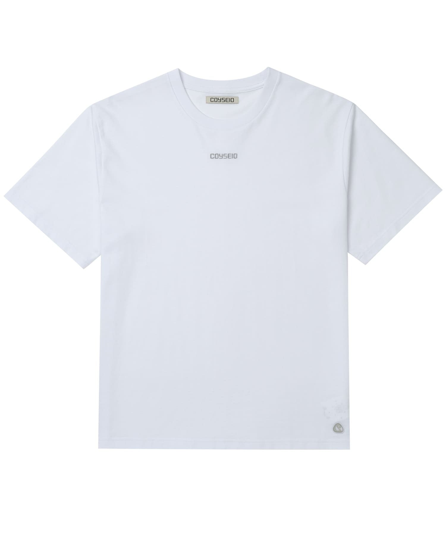 ✪【𝘱𝘳𝘦-𝘰𝘳𝘥𝘦𝘳】coyseio mini logo regular t-shirt (3 color)
