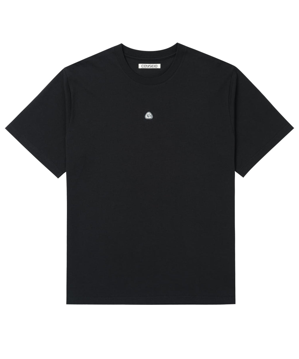 ✪【𝘱𝘳𝘦-𝘰𝘳𝘥𝘦𝘳】coyseio symbol logo regular t-shirt (3 color)