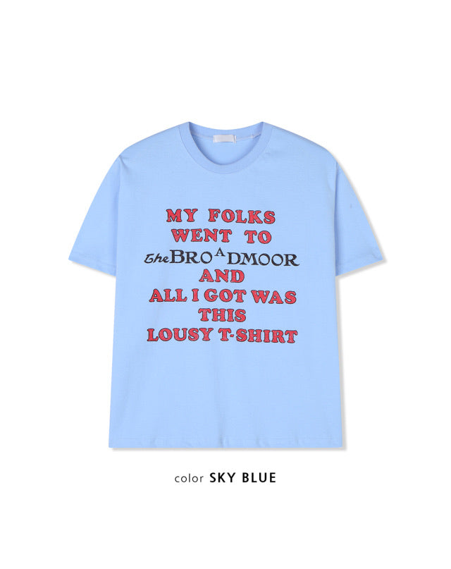 vintage lousy tee (sky blue)