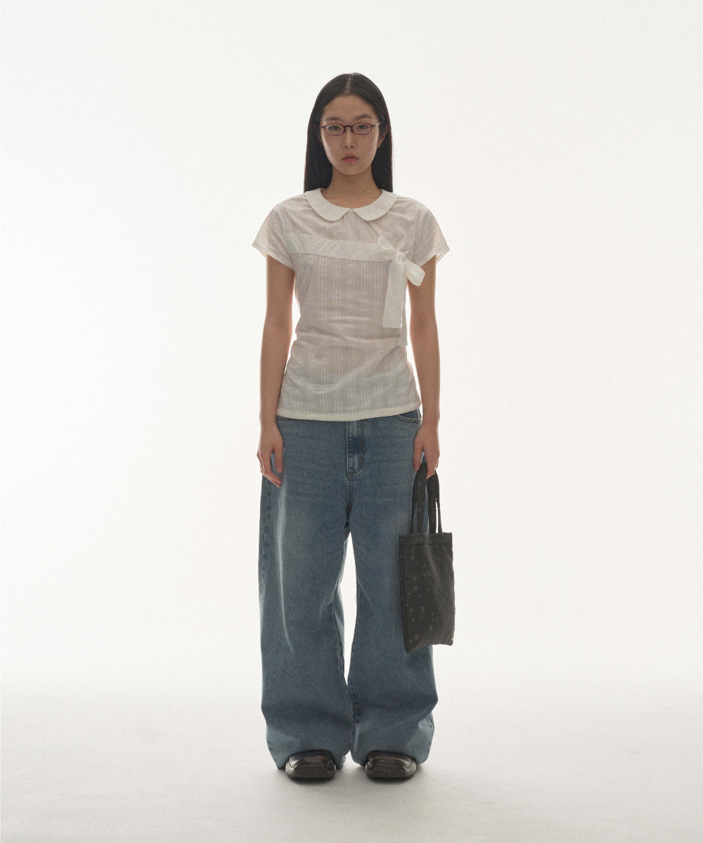 ✪【𝘱𝘳𝘦-𝘰𝘳𝘥𝘦𝘳】coyseio milky star tote bag (2 color)