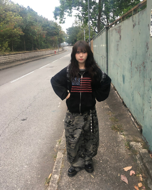 camo baggy pants (women wear)