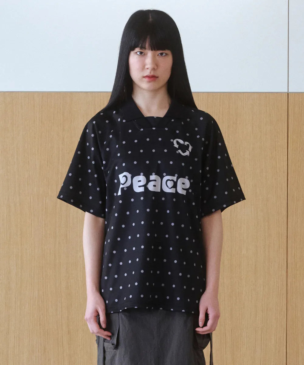 BAUF DOT JERSEY T-SHIRT (BLACK)