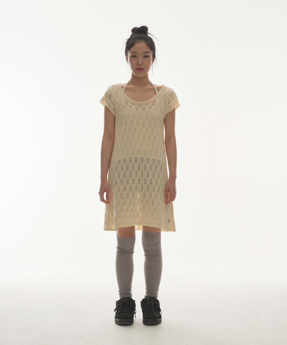 ✪【𝘱𝘳𝘦-𝘰𝘳𝘥𝘦𝘳】coyseio scasi knit one piece (2 color)