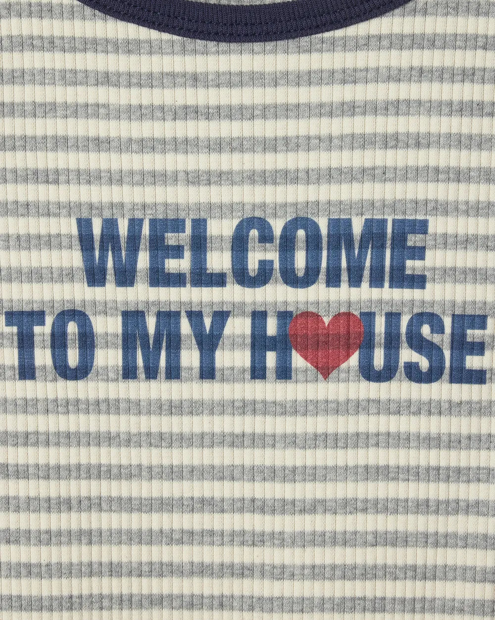 AEAE WELCOME TO MY HOUSE SLEEVELESS (GREY)