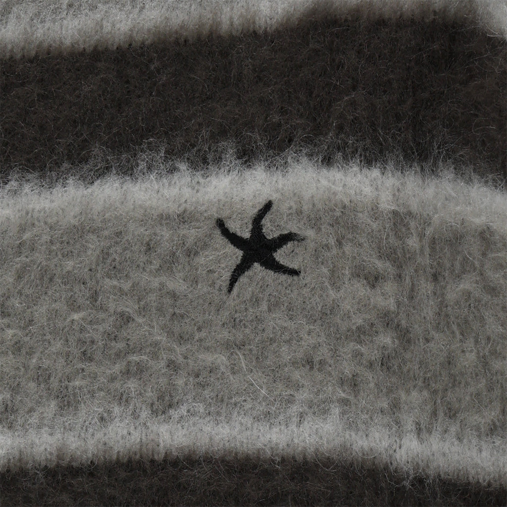 TCM STARFISH MINI LOGO MOHAIR KNIT (CHARCOAL)