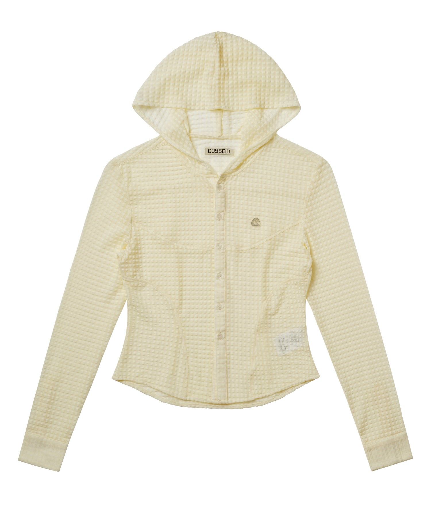 ✪【𝘱𝘳𝘦-𝘰𝘳𝘥𝘦𝘳】coyseio round hoodie shirts (yellow)