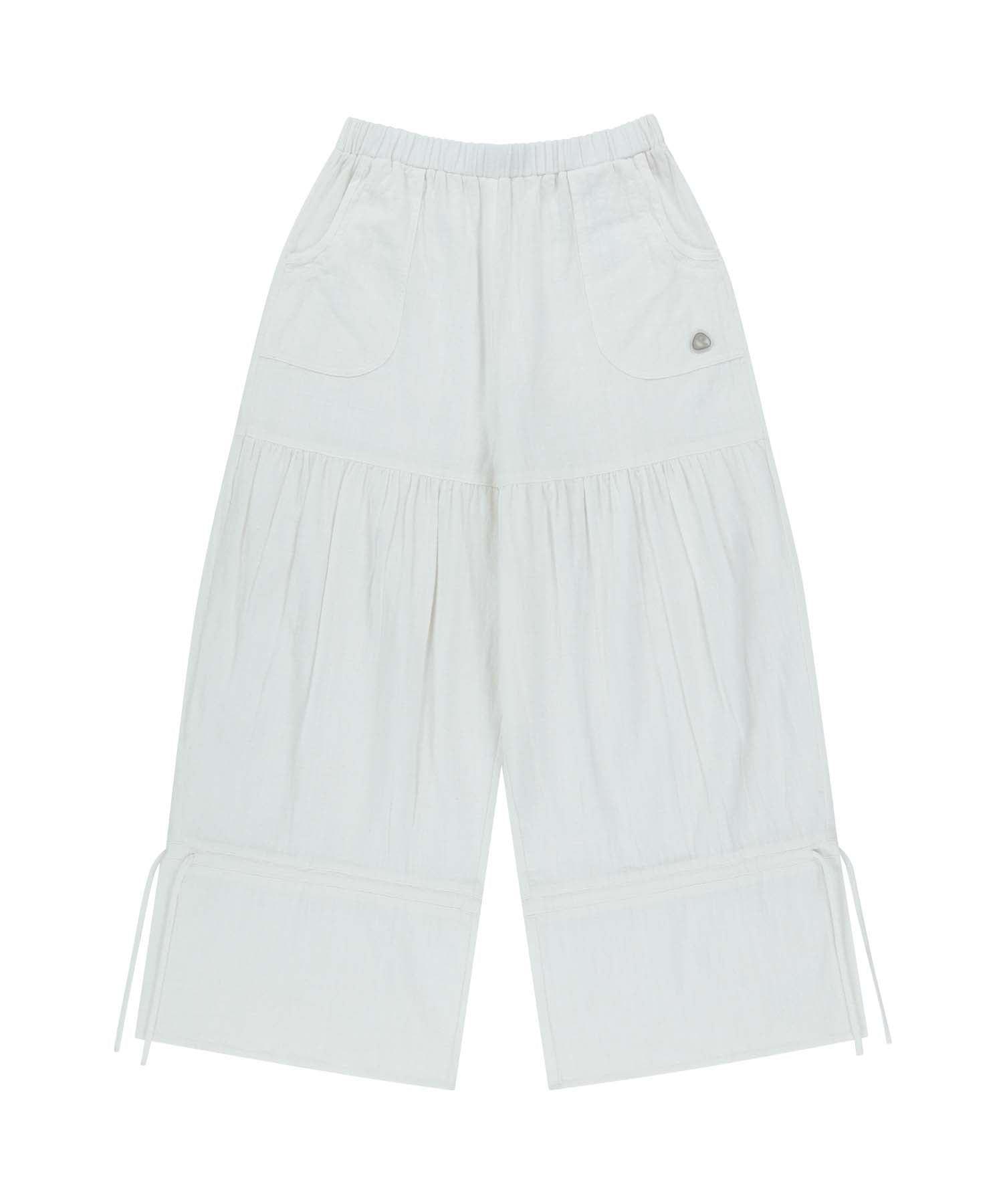 ✪【𝘱𝘳𝘦-𝘰𝘳𝘥𝘦𝘳】coyseio shirring rough pants (2 color)