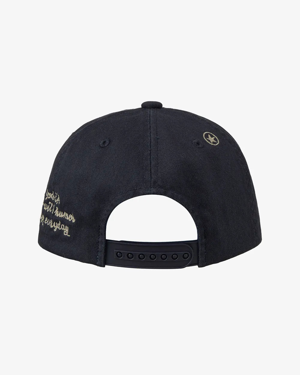 AEAE WASHED CAPITAL LOGO CAP (NAVY)