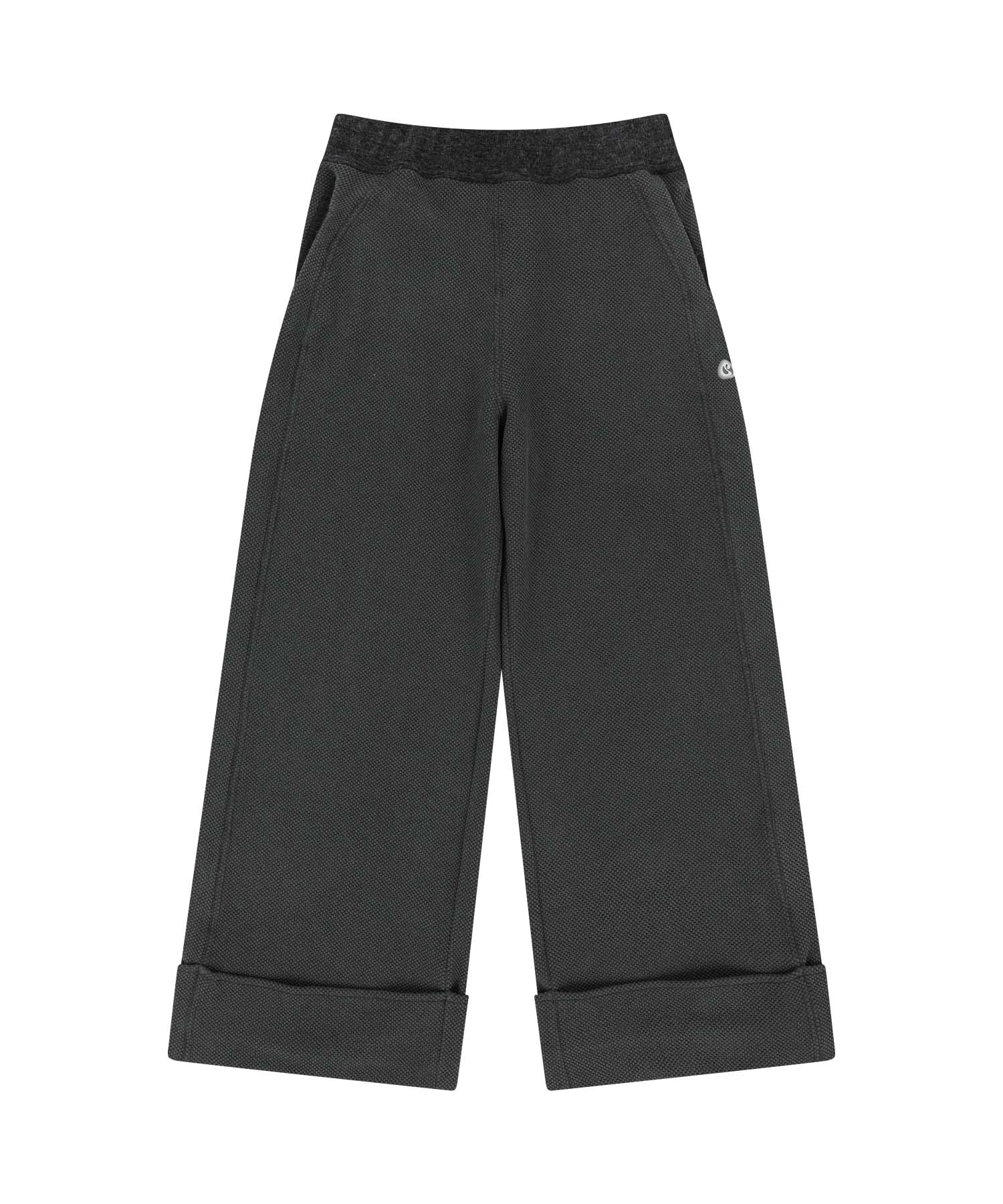 ✪【𝘱𝘳𝘦-𝘰𝘳𝘥𝘦𝘳】coyseio ribbed band pants (charcoal)