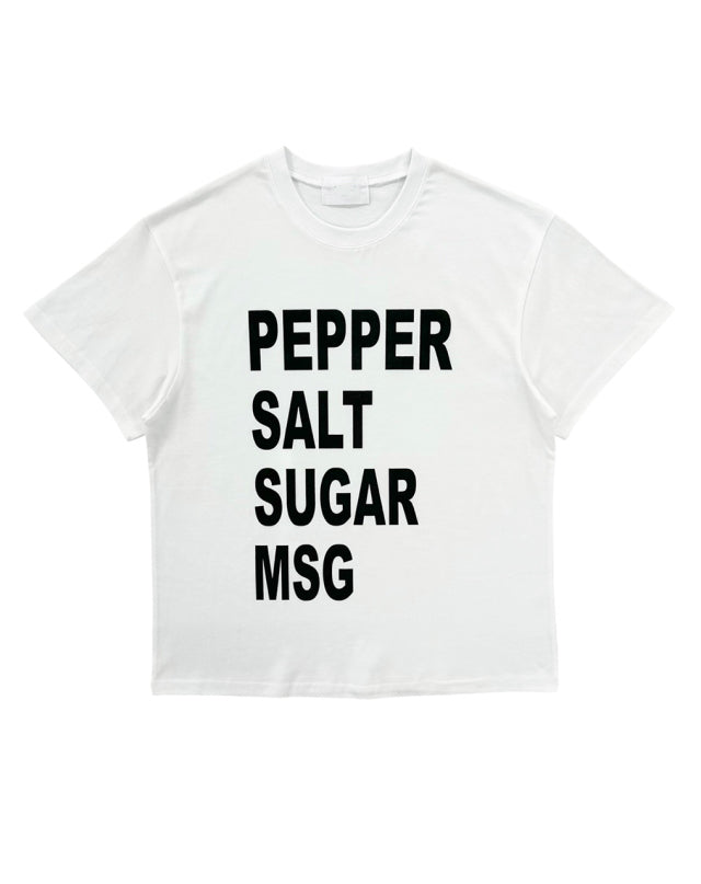 recipe letter tee (ocean)