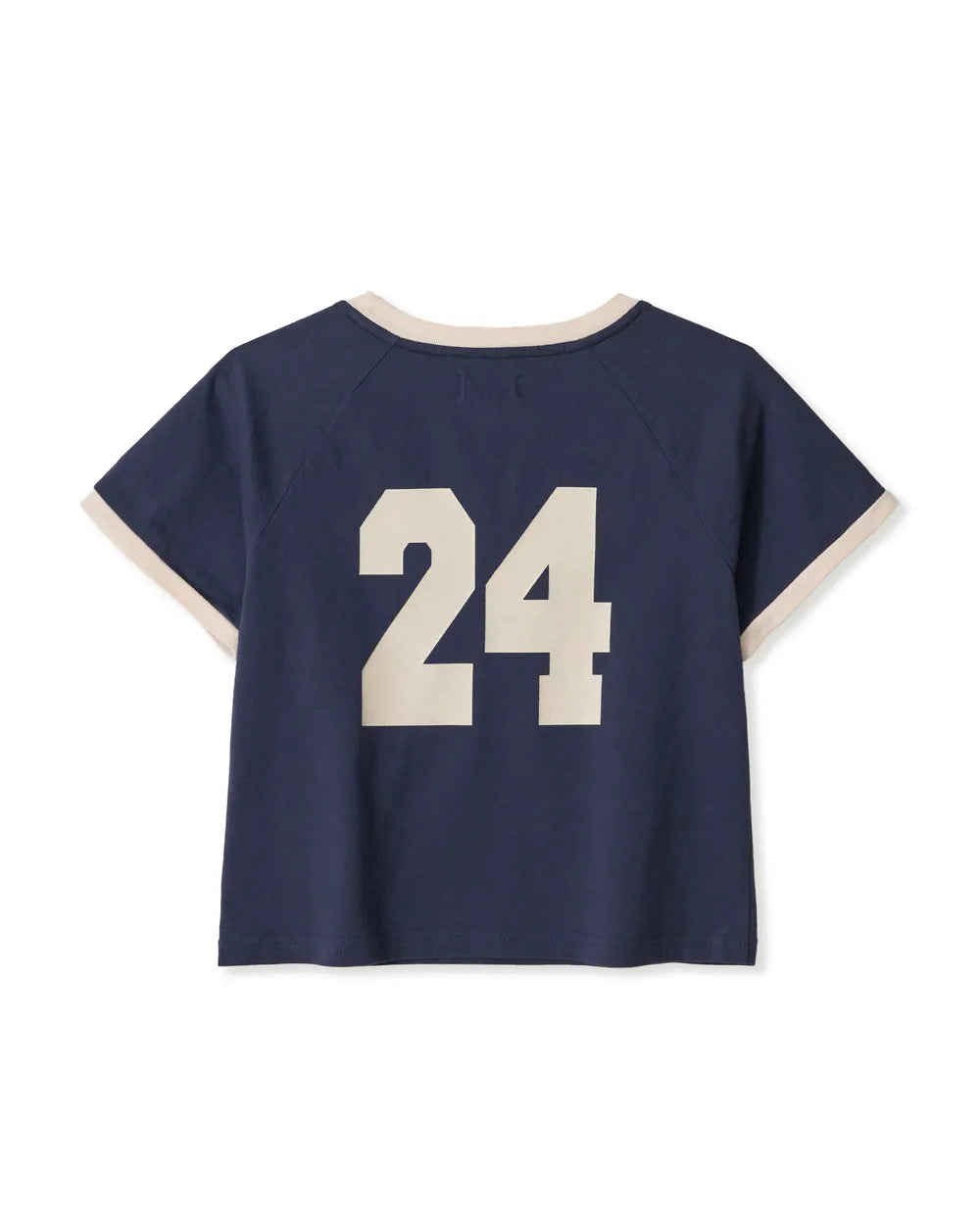 AEAE ATHLETE STRIPE HALF T-SHIRTS (NAVY)