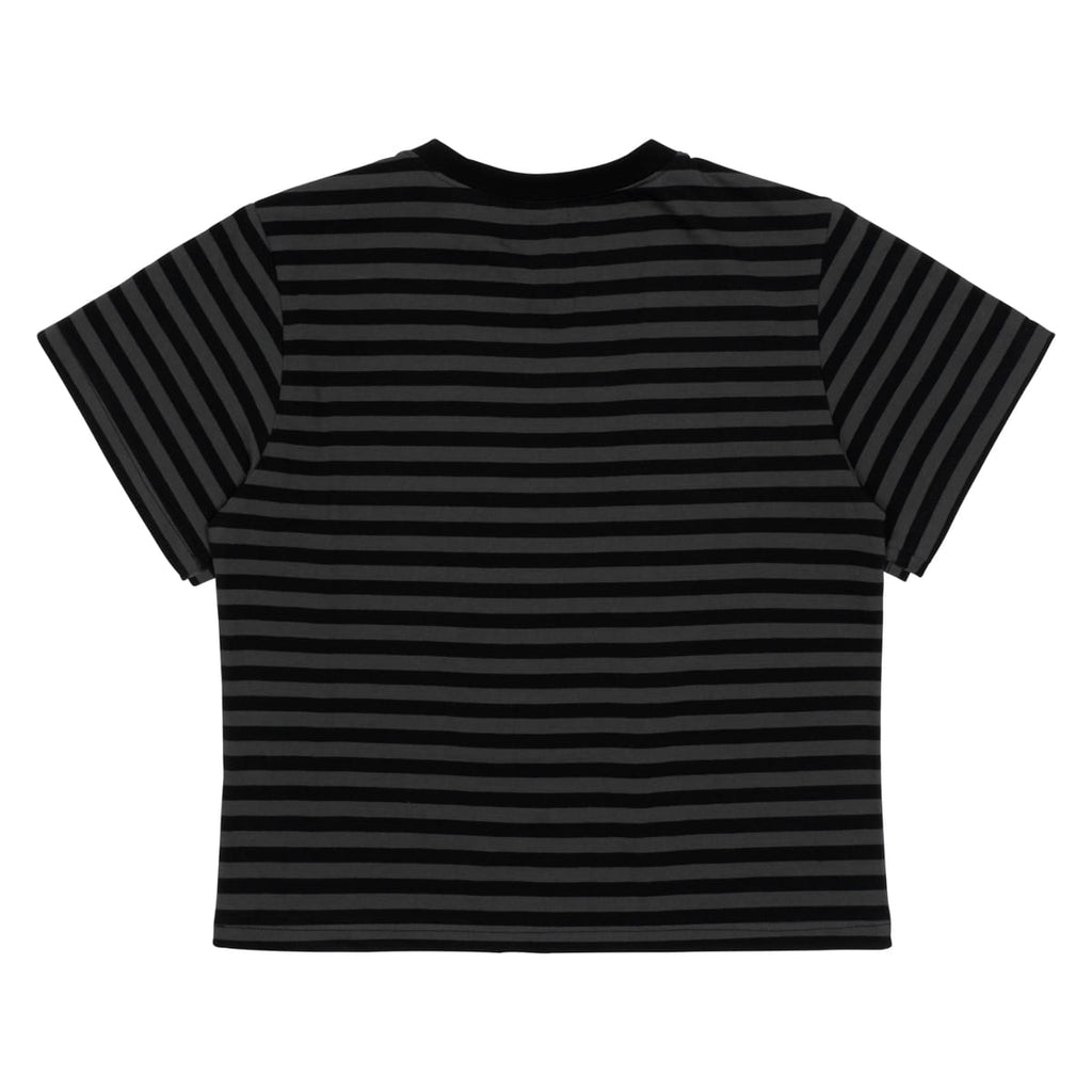 TCM STARFISH STRIPE TEE (BLACK)