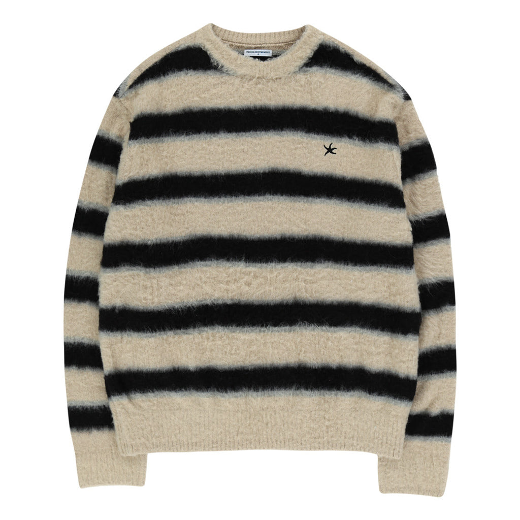TCM STARFISH MINI LOGO MOHAIR KNIT (BEIGE)