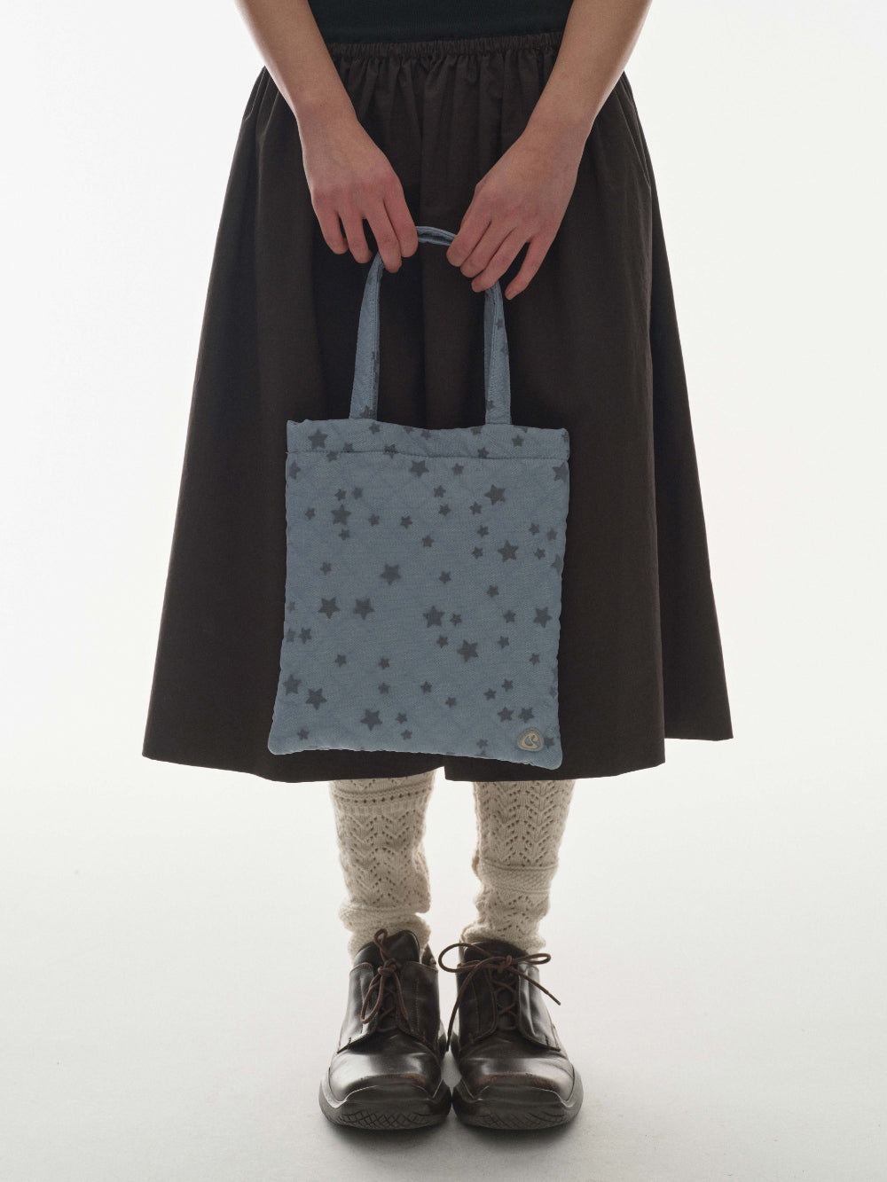 ✪【𝘱𝘳𝘦-𝘰𝘳𝘥𝘦𝘳】coyseio milky star tote bag (2 color)