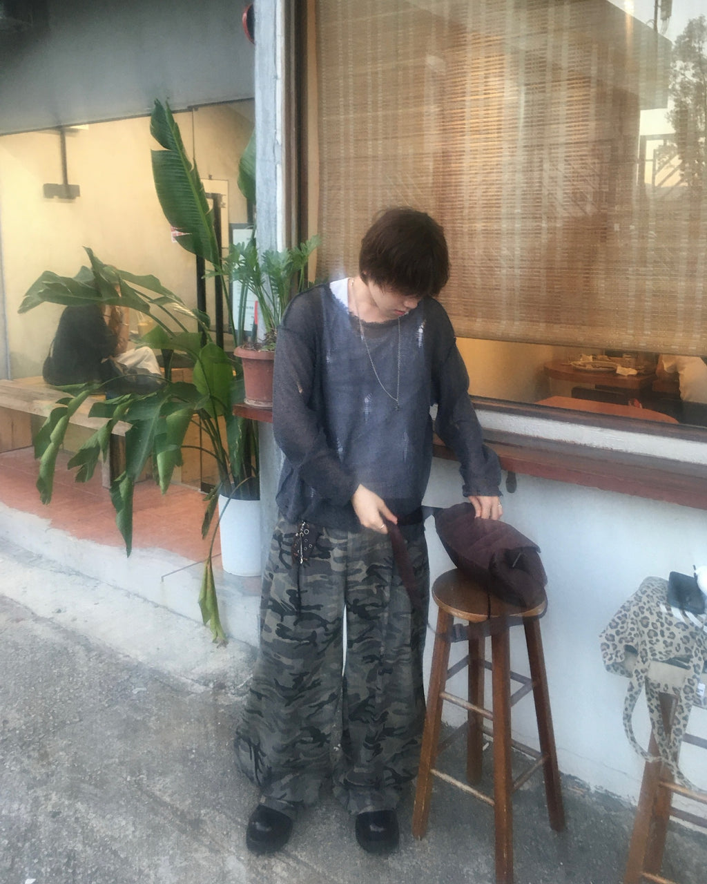 camo baggy pants (men wear)