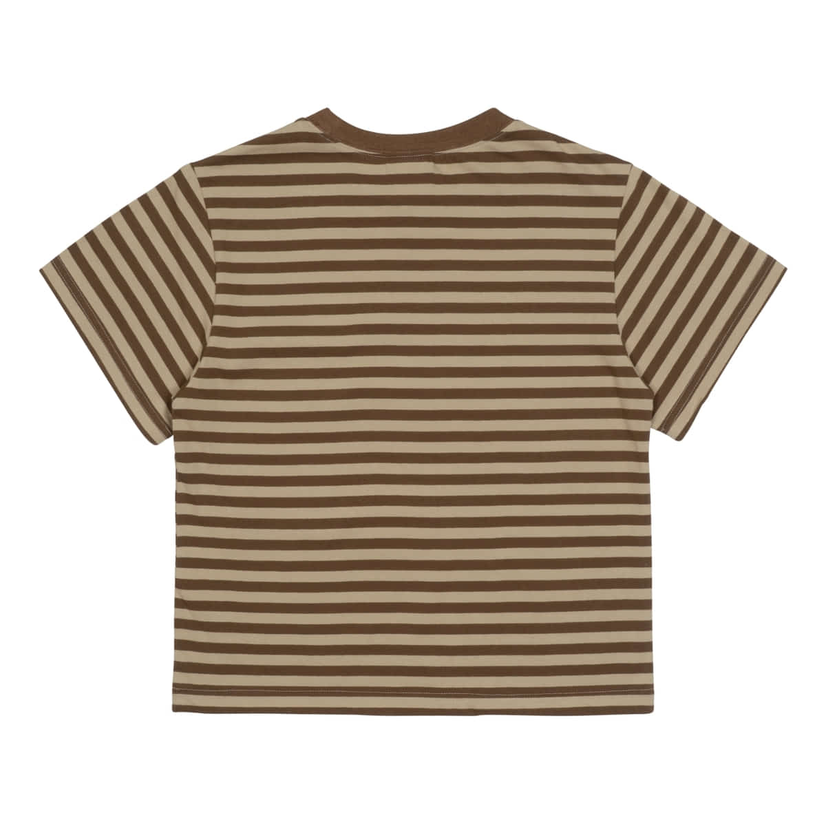 TCM STARFISH STRIPE TEE (BROWN)