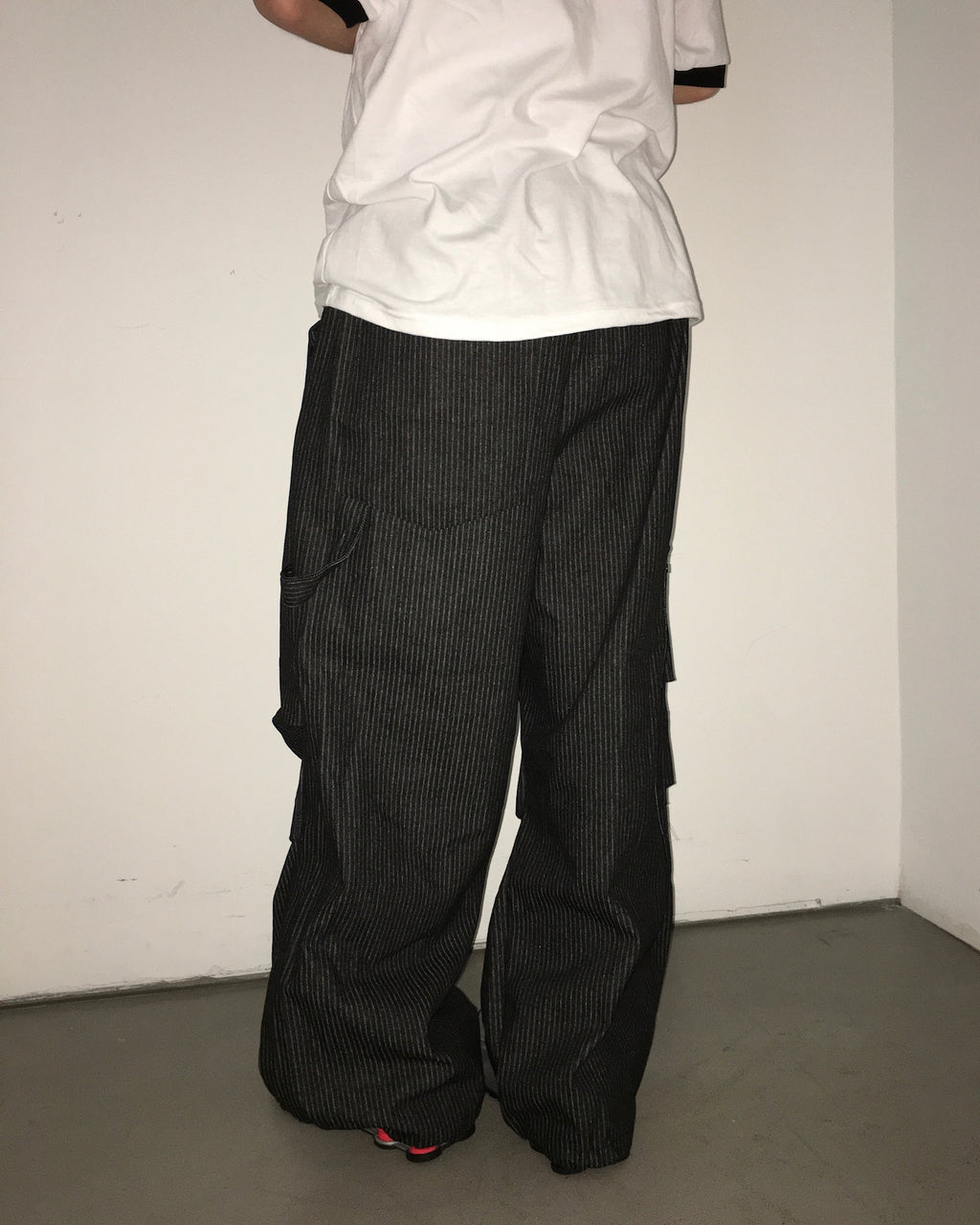 (in stock) rivet star stripe pants (blue)