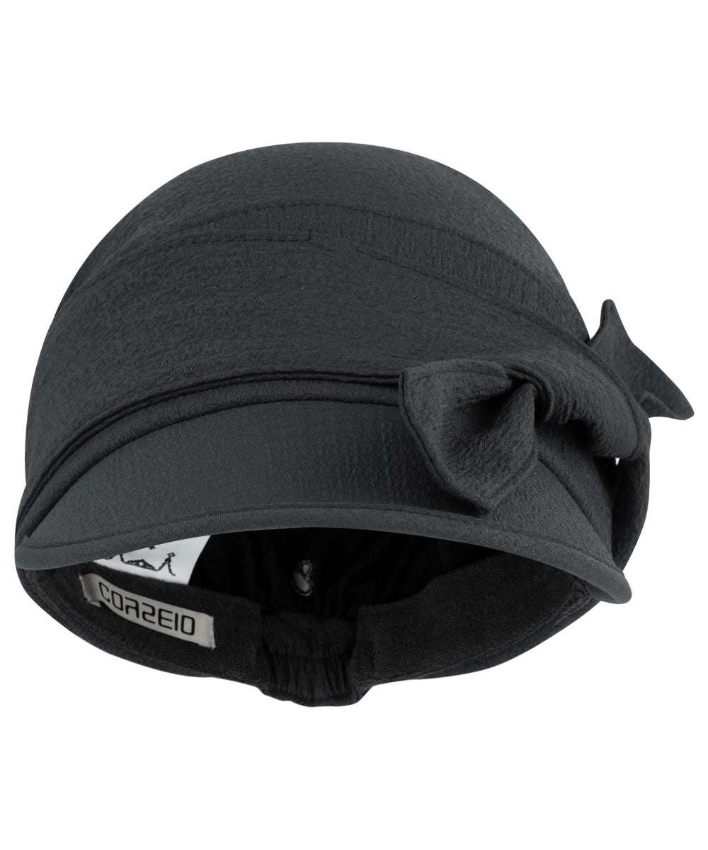 ✪【𝘱𝘳𝘦-𝘰𝘳𝘥𝘦𝘳】coyseio ribbon tie cap (2 color)