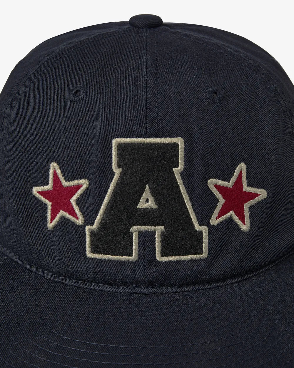 AEAE WASHED CAPITAL LOGO CAP (NAVY)