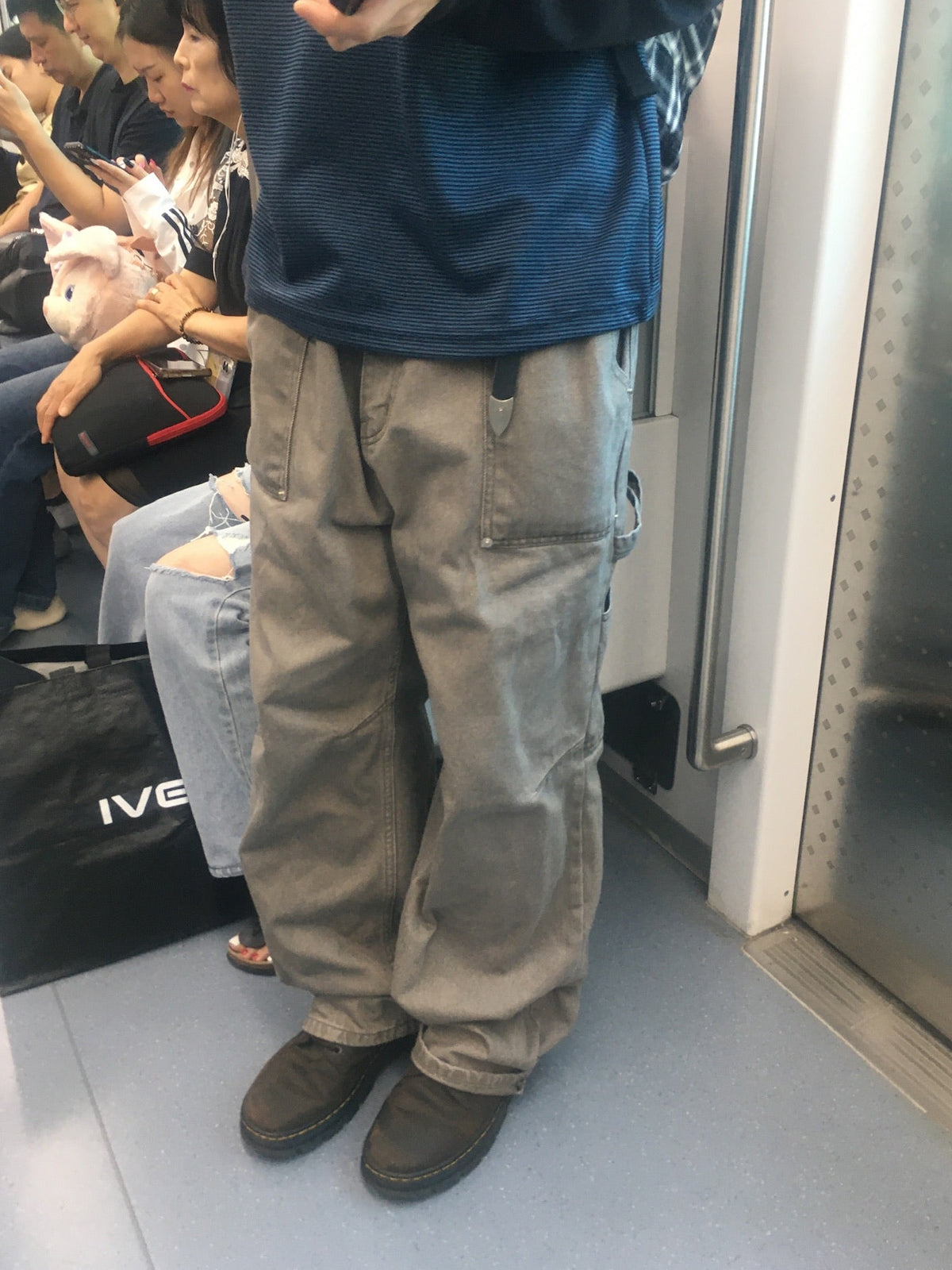 (★best) fatigue washed pants (brown)